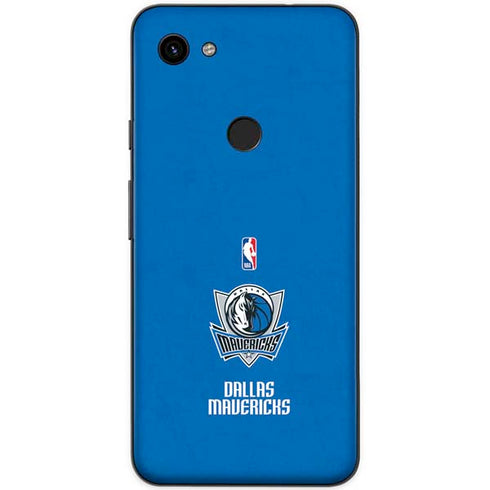 NBA Dallas Mavericks Distressed Google Pixel 3a XL Skin